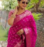 KP 7000 NEW SOFT LITCHI SILK CLOTH SAREE