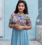 Handwork & Kalamkari Print Gown