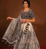 Cotton kalamkari print Lehenga