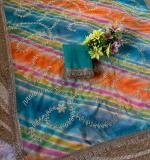 New Leheriya Gota Designed Saree