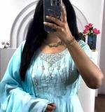 Embroidery Party Wear Gown