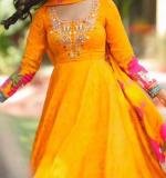 Kalamkari Print Gown