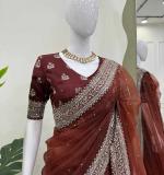 KD 596 New Beautiful Designer Saree
