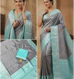 MF 2080 SOFT LICHI SILK CLOTH SAREE