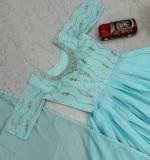 Embroidery Party Wear Gown