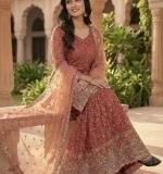 New Embroidery Design Party Wear Dress