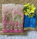 New Beautiful Animal Gota Work Saree