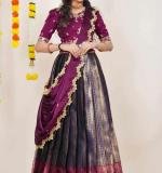 Kanjiveram Silk Zari Lehanga