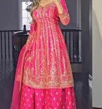 Heavy Fuax Georgette Dress