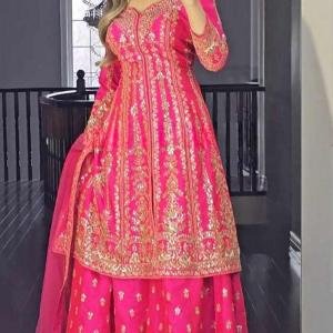 Heavy Fuax Georgette Dress