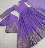 Heavy Fox Georgette Gown