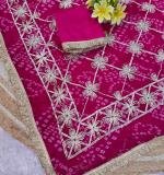Star Gota Work Saree