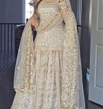 Faux Georgette Party Wear Dress
