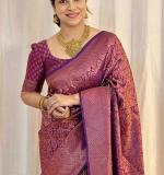 KPR 298 SOFT LICHI SILK CLOTH SAREE