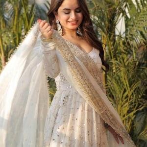White Designer Dress