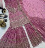 Beautiful Embroidery Design Party Wear Dress