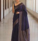 KPR 266 BEAUTIFUL SOFT LITCHI SILK CLOTH SAREE