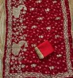 Mor Gota Work Saree