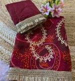 New Leheriya Gota Work Saree