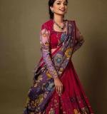 Cotton Kalamkari Print Lehenga