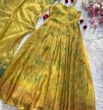 New Digital Printed Premium Gown