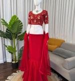 Premium Designer Grey party wear Lehenga