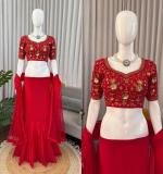 Premium Designer Grey party wear Lehenga