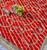 Leheriya Gota Designed Saree