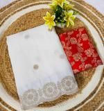 PIYU P1097 WHITE WORK SAREE
