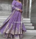 Heavy Fox Georgette Gown