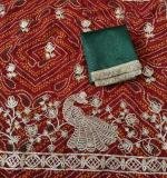 Mor Gota Work Saree