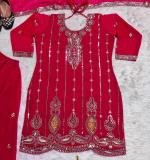 Heavy Fuax Georgette Dress