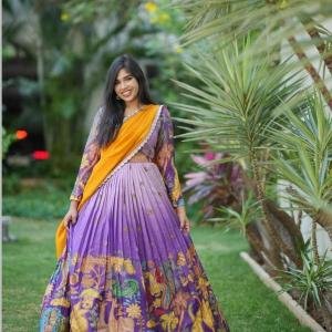 Kalamkari Lehenga