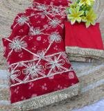 New Start Gota Work Saree