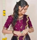 Kanjiveram Silk Zari Lehanga