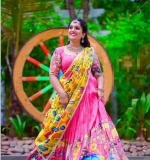 Kalamkari Print Lehenga