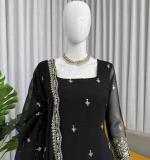 New Modern Designed Black Dress