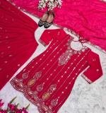 Heavy Fuax Georgette Dress