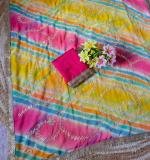 Leheriya Gota Designed Saree