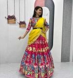 Kalamkari Print Lehenga