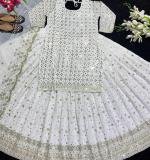 Faux Georgette Party Wear Dress