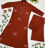 Beautiful Soft Classy Tone Dress