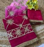 New Beautiful Star Gota Work Saree