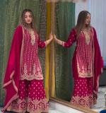 Heavy Fuax Georgette Dress