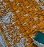 Mor Gota Work Saree