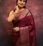 KPR 267 NEW SOFT LITCHI SILK CLOTH SAREE