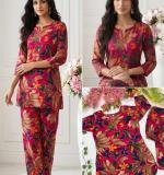 New Casual Wear Pink Dress