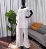 Elegant Ethnic Wear White Dress