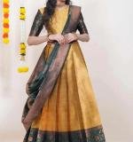 Kanjiveram Silk Zari Lehanga