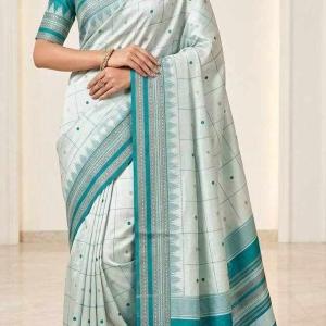 KPR 304 NEW EXCLUSIVE JACQUARD BORDER SAREE